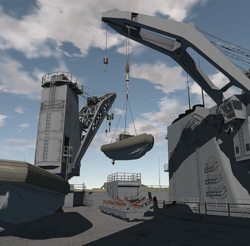High-fidelity military training simulators by GlobalSim enhance crane and heavy equipment operator readiness with realistic scenarios and advanced technology.